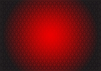 hexagon on a dark red background. abstract background texture.