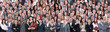 © ASDF - Business people group collage background