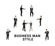 © illustragoen - Business Man Style Vector Illustration