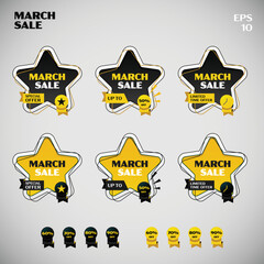 Sticker - Basic Form of Star March Sale