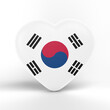 © Abbas - South Korea Heart Flag