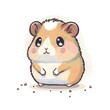 Small hamster created with AI