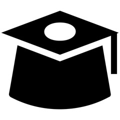 Sticker - Graduation Hat 