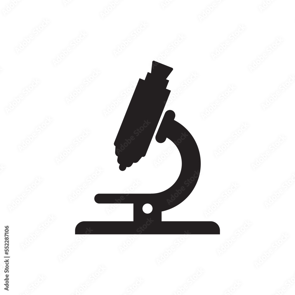 microscope icon Stock Vector | Adobe Stock