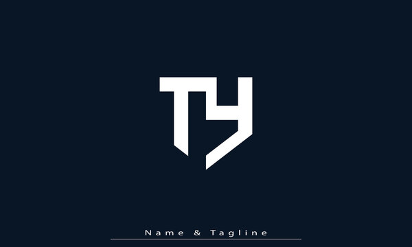 Alphabet letters Initials Monogram logo TY , YT