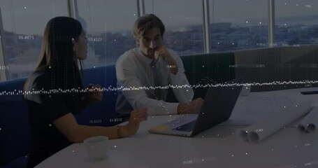 Poster - The executives are discussing and planning 4k