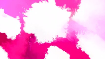 Poster - Colorful background with white spots and ripples. Motion. Effect of liquid ripples on surface with bright background spots. Vibrating ripples with moving colorful spots
