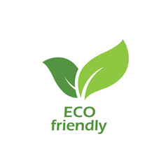 Wall Mural - eco friendly icon vector concept design