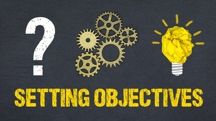 Poster - setting objectives	