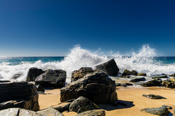 Fototapete - olas de mar