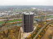 Luftaufnahme Industriegebiet Gasometer Oberhausen Gasspeicher Rhein-Herne-Kanal