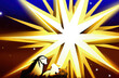 Gwiazda betlejemska, symbol narodzenia Chrustusa.
