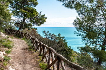 Hiking the famous Nature Trail Mergoli Vignanotica, Gargano Peninsula