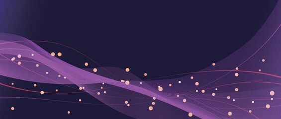 Wall Mural - abstract background with purple lines