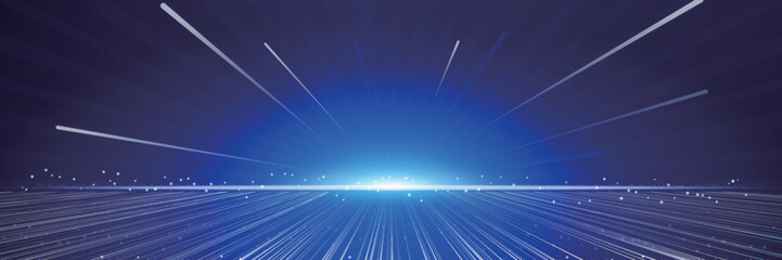 Wall Mural - abstract blue light background
