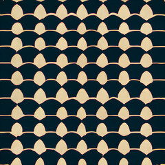 Canvas Print - seamless geometric pattern