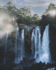 Wall Mural - Costa Rican Waterfall