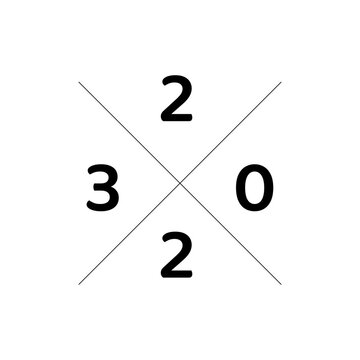 Happy New Year 2023 text design