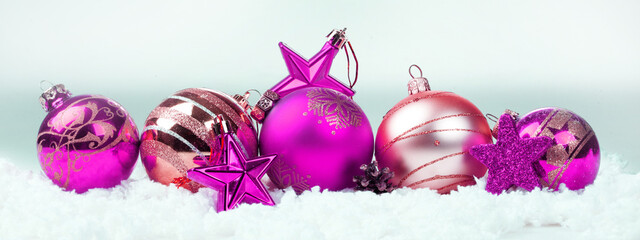 Wall Mural - christmas holidays scenic background with christmas decoration.