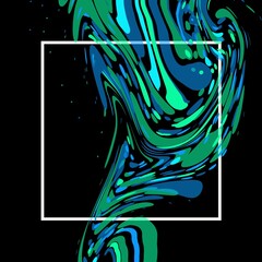 Wall Mural - frame with abstract background.splash and brightness,haze and color.beautiful background with frame.