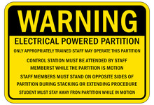 Electrical Room Warning Sign And Label