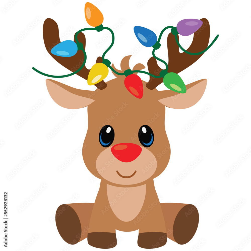 Mty Rudolph rudolph the reindeer Stock Vector | Adobe Stock