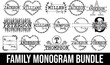 family monogram bundle