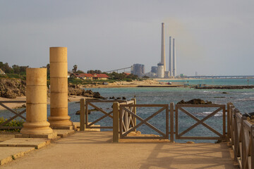 Wall Mural - In the historic centre of Caesarea