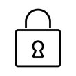 © illust_monster - Simple lock icon. Security symbol. Vector.