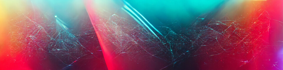 Poster - Geometric background created with Generative Ai technology