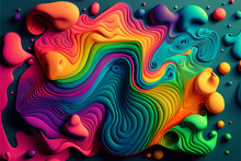 Seamless Abstract Colourful Design And Illustration
