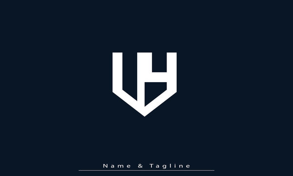 Alphabet letters Initials Monogram logo UY , YU