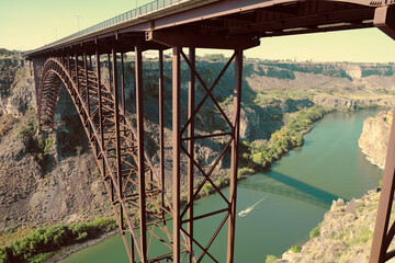 The I. B. Perrine Bridge and Snake River