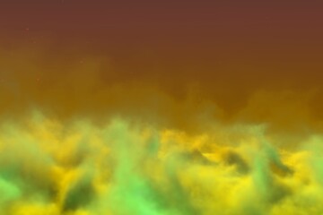 Wall Mural - Abstract background creative illustration of gothic haze concept with lights bokeh effect you can use for decoration purposes
