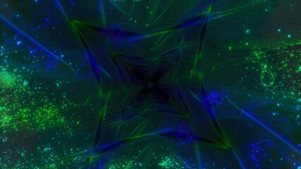 Poster - Abstract background with lines. Computer generated 3d render