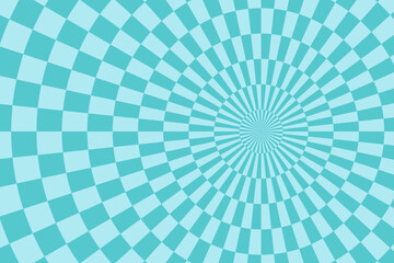 Wall Mural - Vector abstract background. Simple illustration with optical illusion, op art.