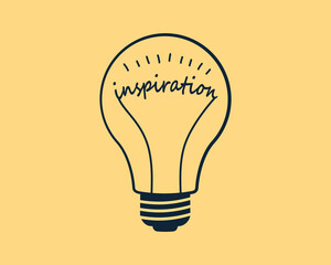 Poster - Light bulb symbol. Idea, quick tips concept.