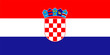 Croatia flag standard shape and color