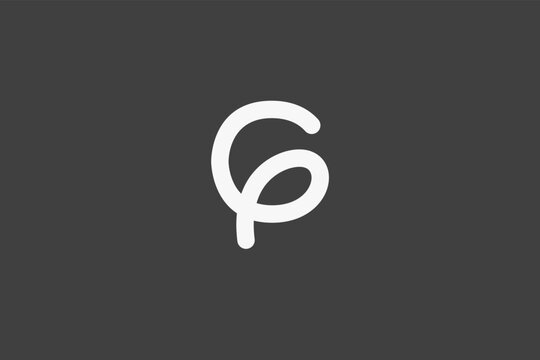 Illustration vector graphic of line art letter G minimalist