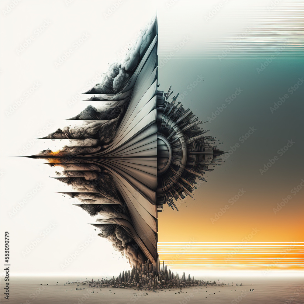 Generative Designs by AI for electronic muso or DJ in need of stunning ...