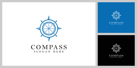 Wall Mural - Compass Logo Template vector designs