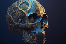 Skeleton Head Design