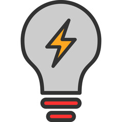 Sticker - Bulb Icon