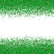 Green glitter isolated PNG