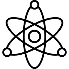 Poster - Atom Icon