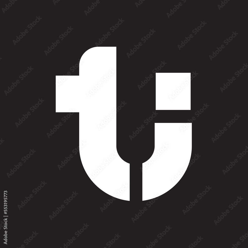 letter tj logo icon design vector image , desin logo tj combination ...