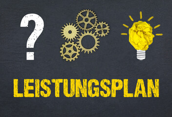 Sticker - Leistungsplan	
