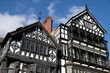 Mock Tudor buildings in Chester, UK.