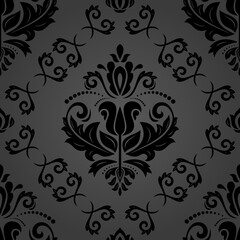 Classic seamless pattern. Damask orient ornament. Classic vintage background. Orient ornament for fabric, wallpaper and packaging