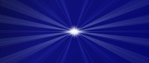 Wall Mural - blue background illuminated by light